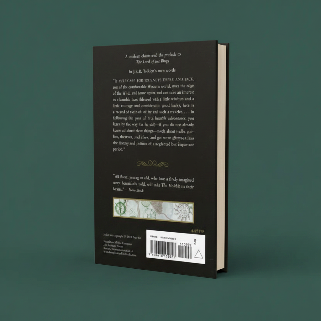 The Hobbit Back Green
