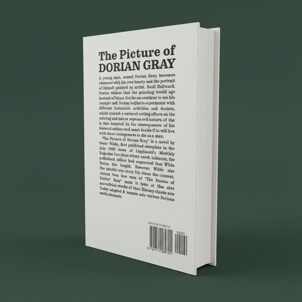 The Picture of Dorian Gray Back